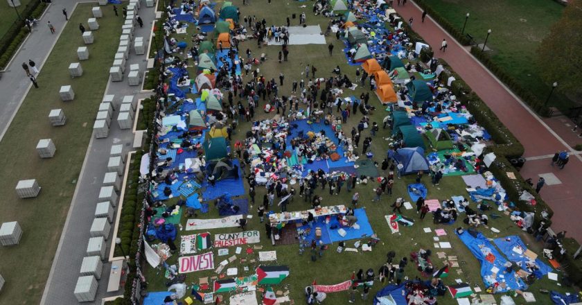 ABD'deki Columbia Üniversitesi'nde devam eden Gazze protestoları diğer okullara da yayılıyor