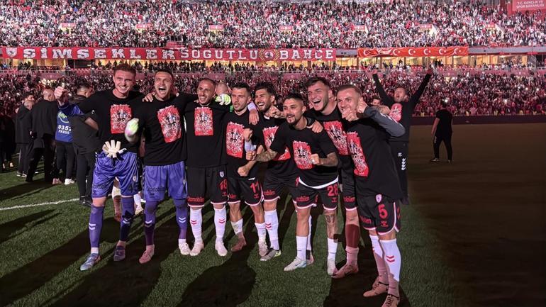 Samsunsport'da'nın Avrupa coşkusu stadyumda kutlandı ...