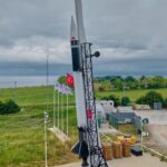 Deltav iki aşamalı hibrid roket, 200 km'den fazla yüksekliğe ulaştı ve bir rekoru kırdı