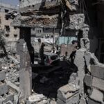 37 Filistinliler Gazze'deki İsrail cinayetinin saldırılarında hayatını kaybetti