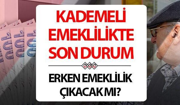 Kademeli Emeklilik Tablo 2025 Son Dakika Geliştirme || 2000 ve 2008 yılları arasında kademeli (erken) geri çekilme gelecek, ne zaman çıkacak, kimi kapsayacak? Kadınların ve erkeklerin sayısı ve yaşı gün ve premium yaş sayısını değiştirecek mi? Meclise sunuldu! İşte son emeklilik durumu!