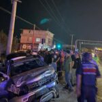 Samsun'da iki araba çarpıştı: 1 Dead