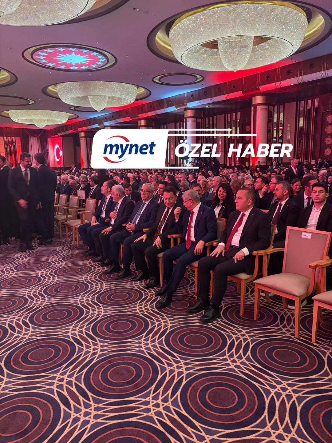 MYNET ÖZEL | 29 Ekim'de Cumhurbaşkanlığı Külliyesi'nde resepsiyon! CHP, İYİ Parti ve DEM katılmadı: Babacan, Davutoğlu ve Erbakan 2 katıldı