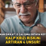 KALP RİSKİNİ ARTIRAN 4 FAKTÖR! Dikkat! O araştırma ortaya çıkardı!
