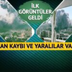 Evlerden çıkmaya başladılar! İsrail şimdi de Lübnan'a saldırıyor: Ölen ve yaralananlar var, ilk görüntüler geldi