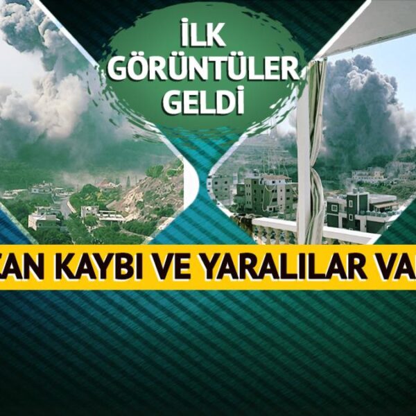 Evlerden çıkmaya başladılar! İsrail şimdi de Lübnan'a saldırıyor: Ölen ve yaralananlar var, ilk görüntüler geldi