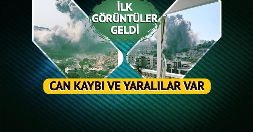 Evlerden çıkmaya başladılar! İsrail şimdi de Lübnan'a saldırıyor: Ölen ve yaralananlar var, ilk görüntüler geldi